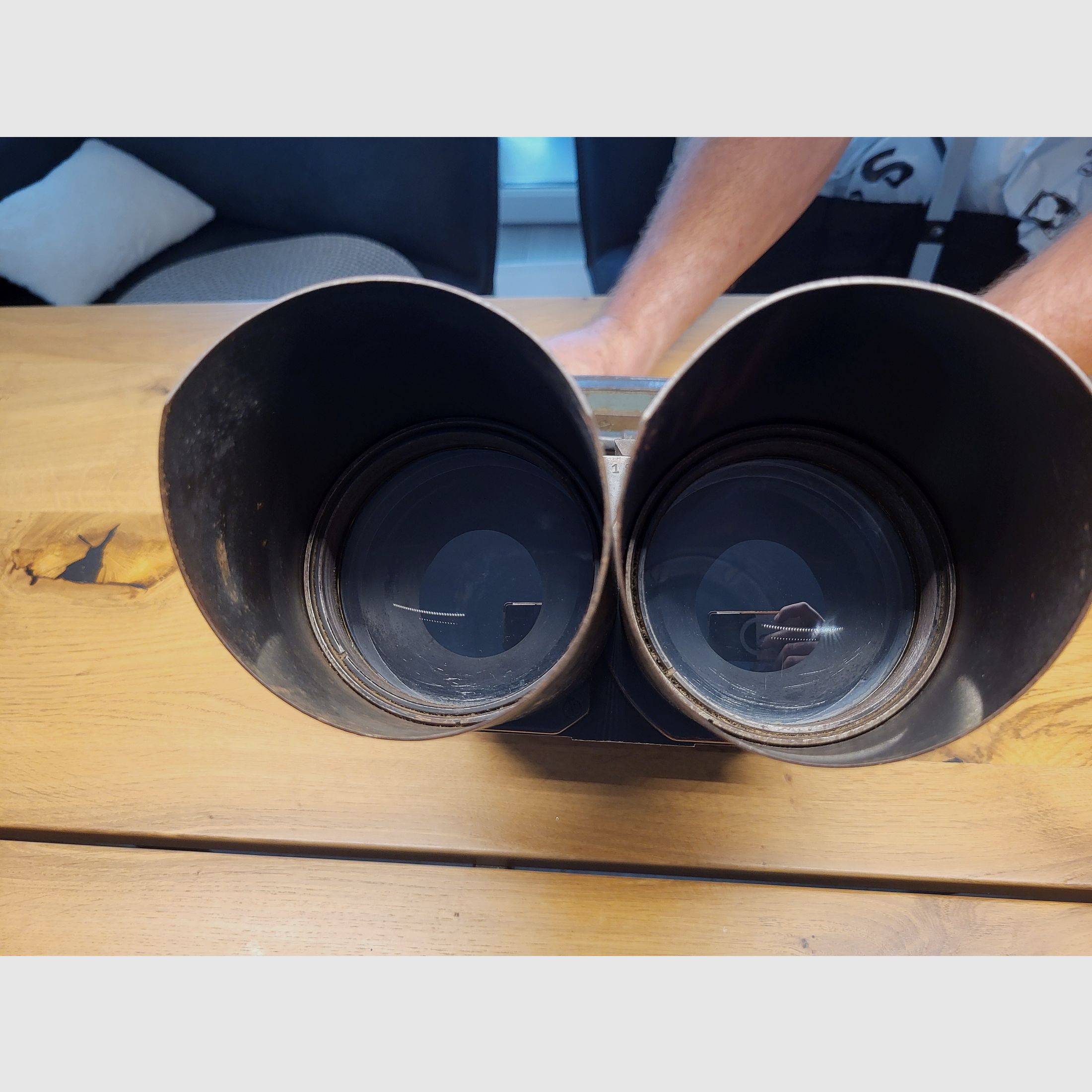 Telescopio FLAK Doppelfernrohr 10x80