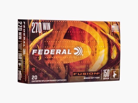 Federal Ammunition .270 Win. Fusion 9.7g/150 grs.