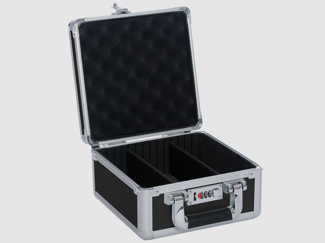 Munitionskoffer Aluminium Schwarz
