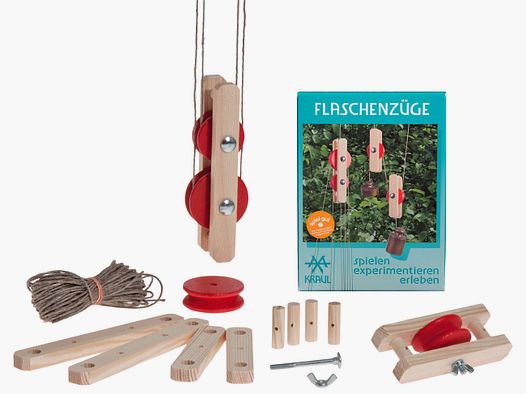 Experimentierkasten Flaschenzug