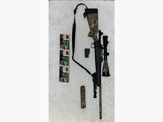 Mauser M18 - Cal. .30-06 Spring. - DD Optics N-FX 2,5-15x56 - Blaser Schalldämpfer Modell Moderator