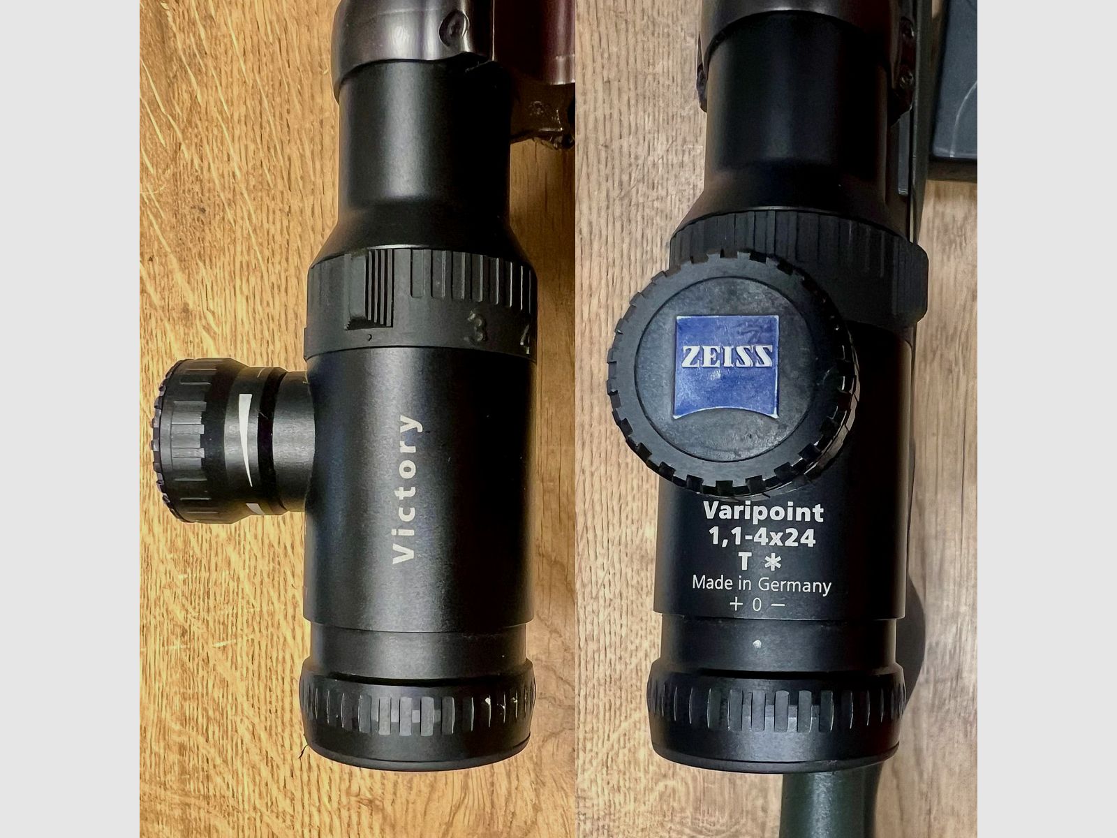 Sauer mit Zeiss Victory Varipoint Drückjagdglas 303 Synchro XT