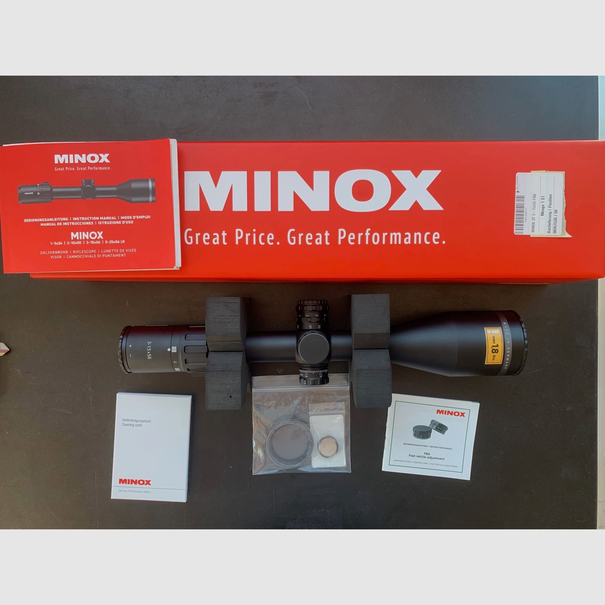 Minox Allrounder 3-15x56 FRA