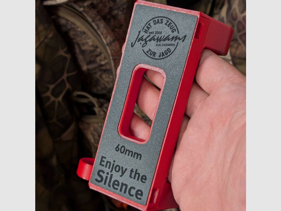 Supporto per silenziatore magnetico - lungo - (14 cm) - Original Jagawams - accessorio per l'armadietto delle armi