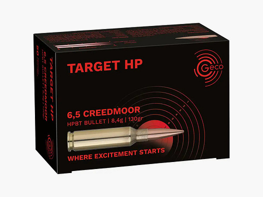GECO Geco 6,5 Creedmoor Blanco de Tiro HP