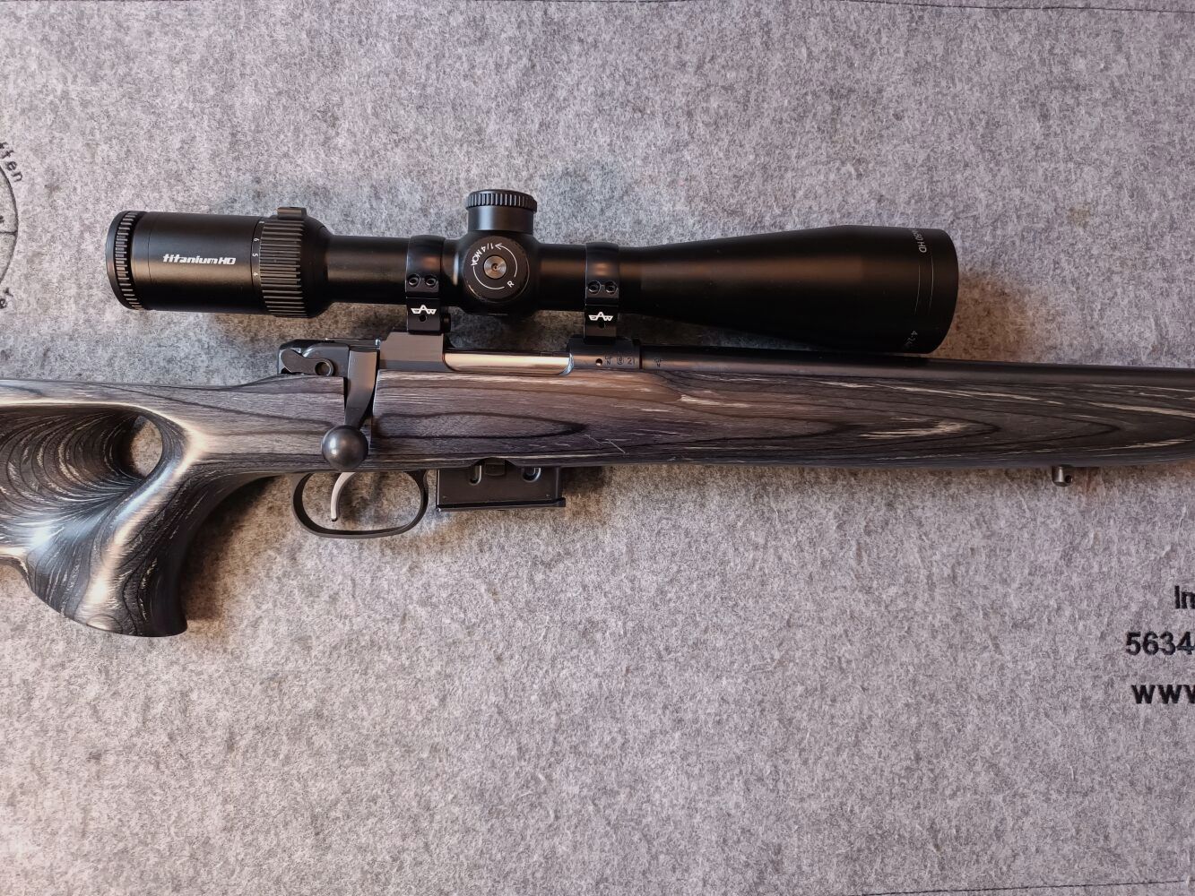 CZ Arms Mod. 527 mit SD Roedale Hunter und ZF Delta 4-24x50HD