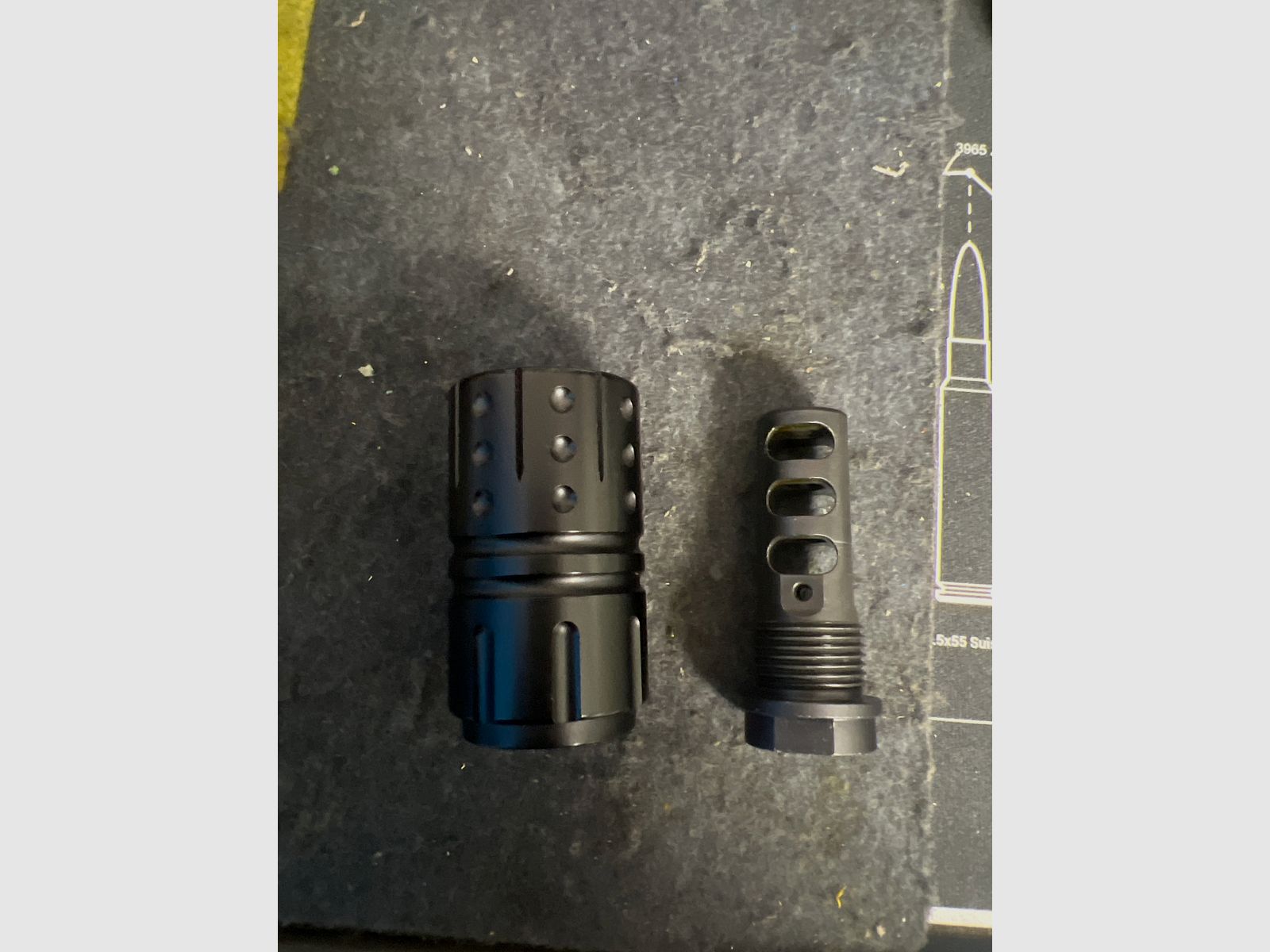 Kompensator mit Feuer schlucker AR15