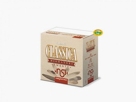 NOBEL Patronen CLASSICA TWENTY Kal.20 gr.26 pb.12
