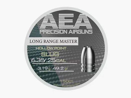 AEA Slugs Long Range Master HP, Kal. 6,35mm/.25