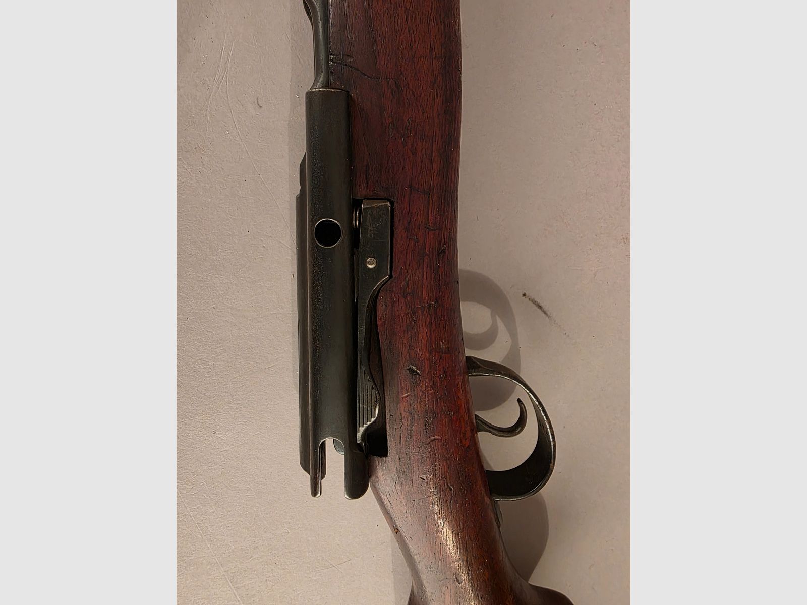 Oryginalny szwajcarski karabin 31 (K31), kaliber 7,5x55, bez zamka