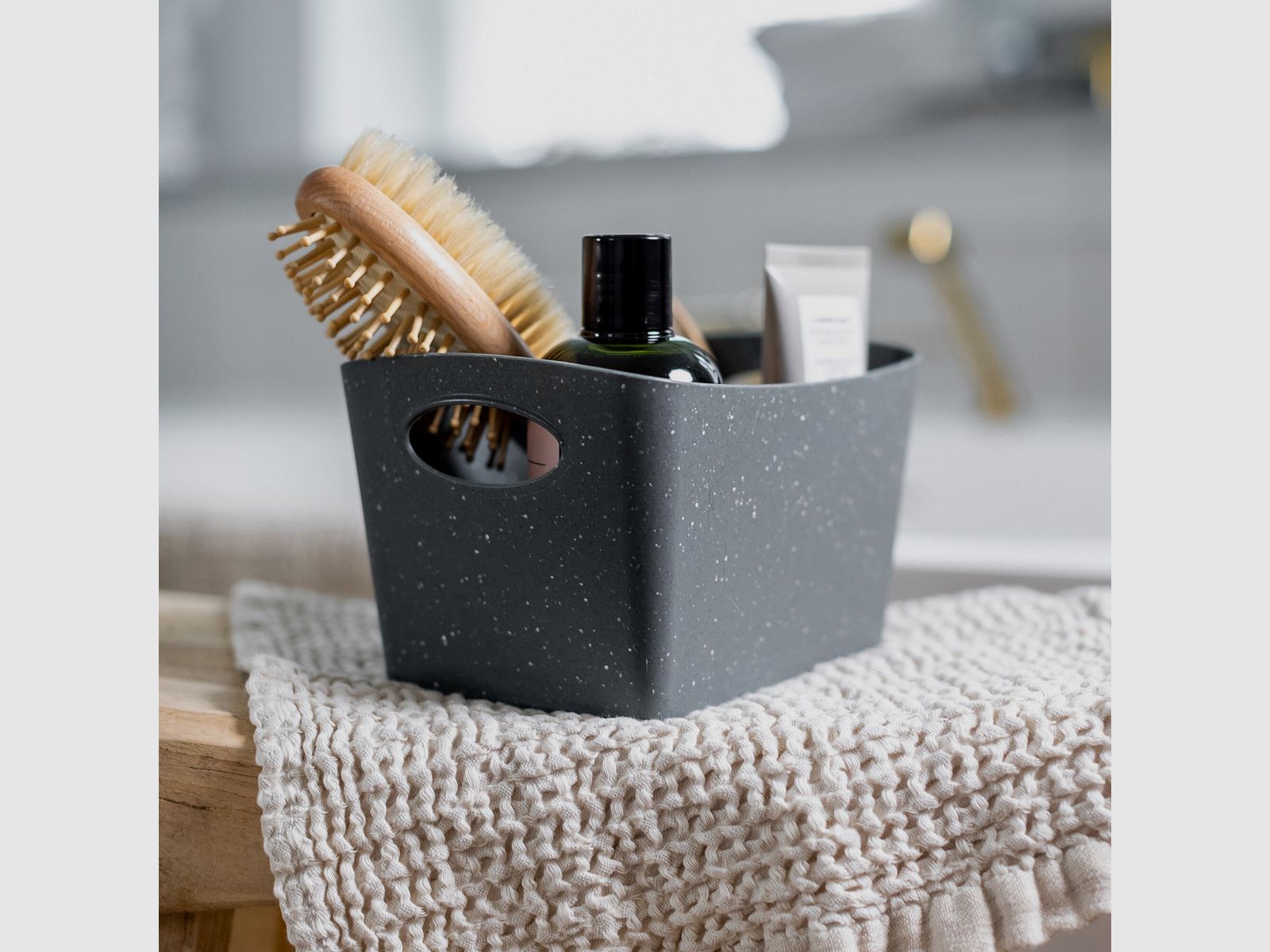 Scatola di stoccaggio BOXXX S, grigia 1 litro, immagine 4 di 11