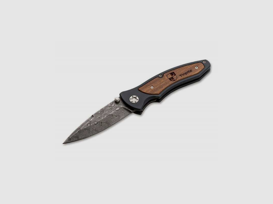 Böker Tirpitz Damast 300 Lagen Taschenmesser