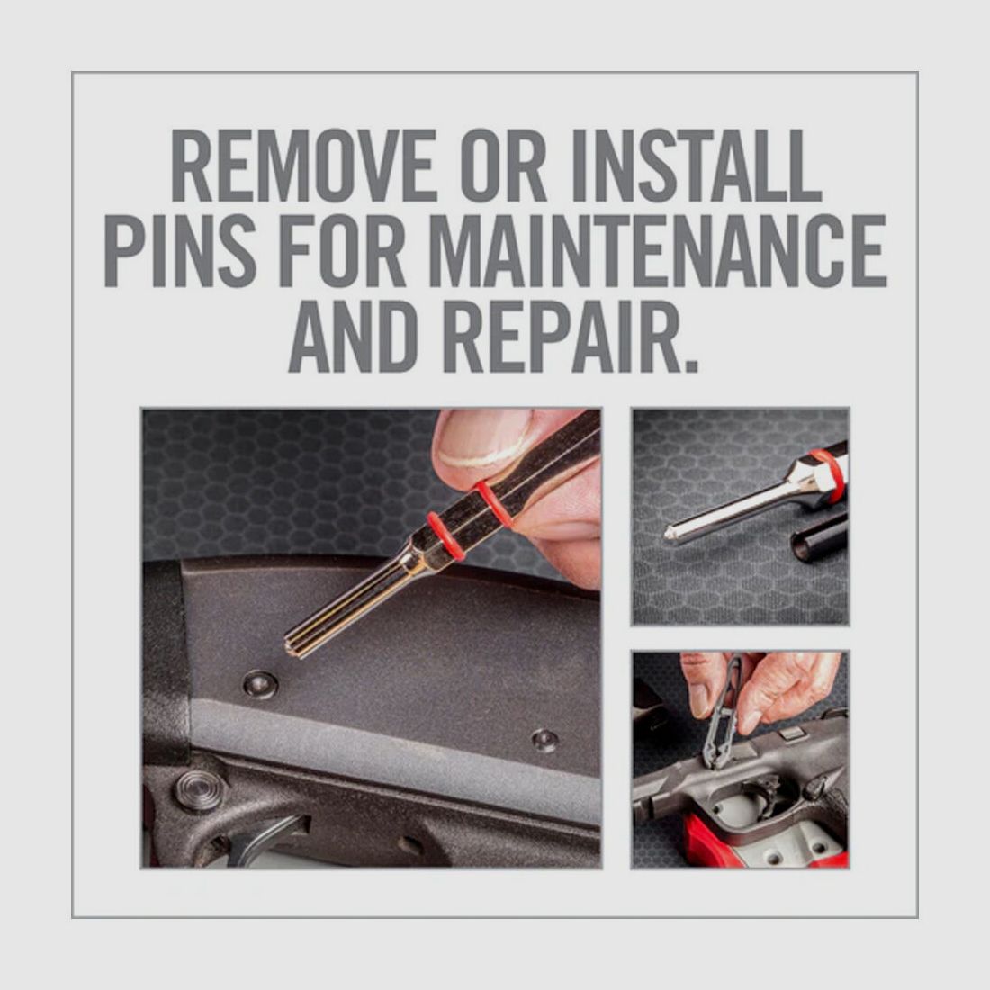 Real Avid Accu-Punch 11-Pieces Roll Pin Punch Set