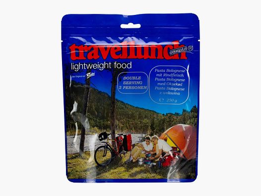 Travellunch Pasta Bolognese mit Rindfleisch 2er Packung