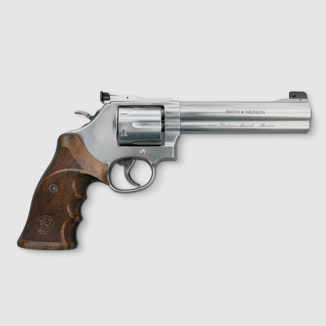 Smith & Wesson Revolver 686 Match Master 6" .357 Mag. Stainless, image 2 of 7