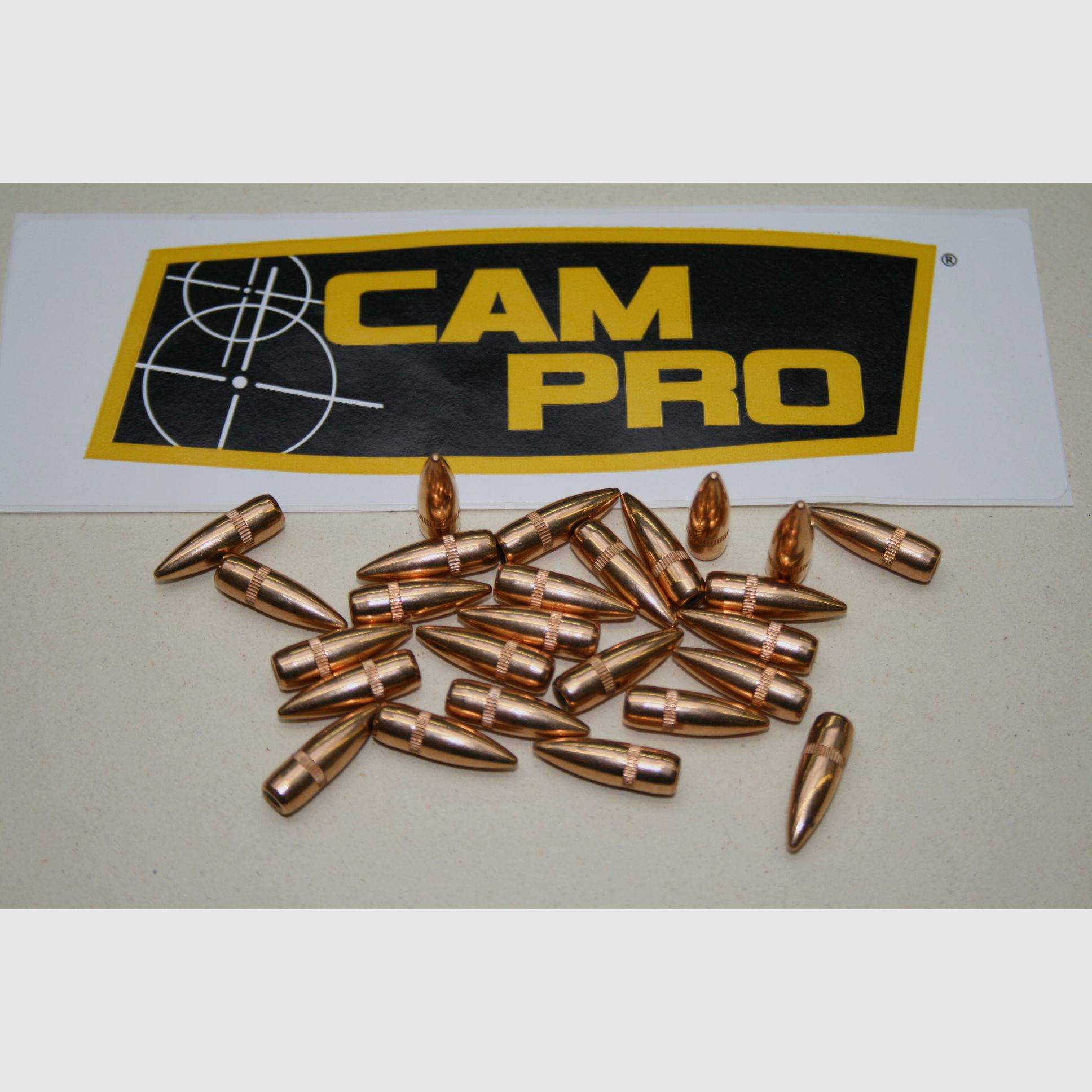 Ogives Cam Pro Calibre .223 62 grains FMJ-BT (SS109) par 100, image 1 sur 5