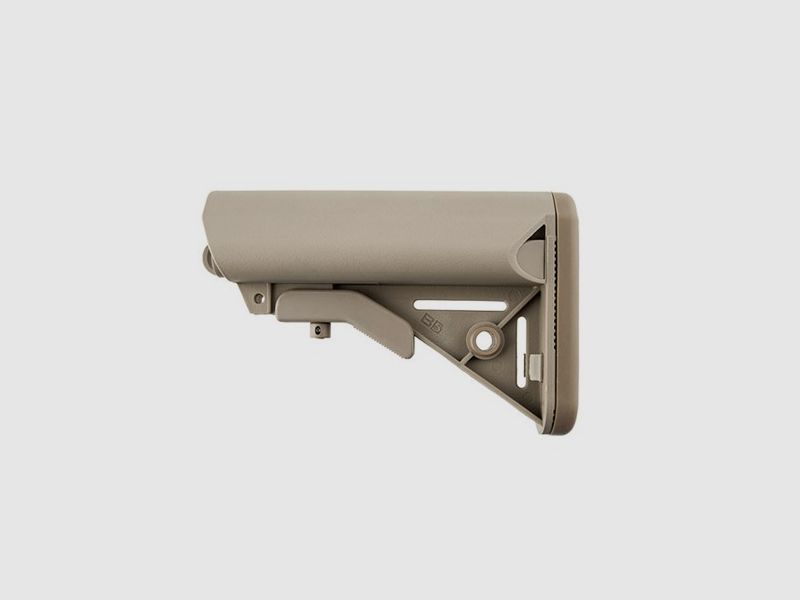 B5 SYSTEMS AR-15 ENHANCED SOPMOD SCHULTERSTÜTZE KOLLAPSABEL MIL-SPEC FDE, Bild 2 von 5