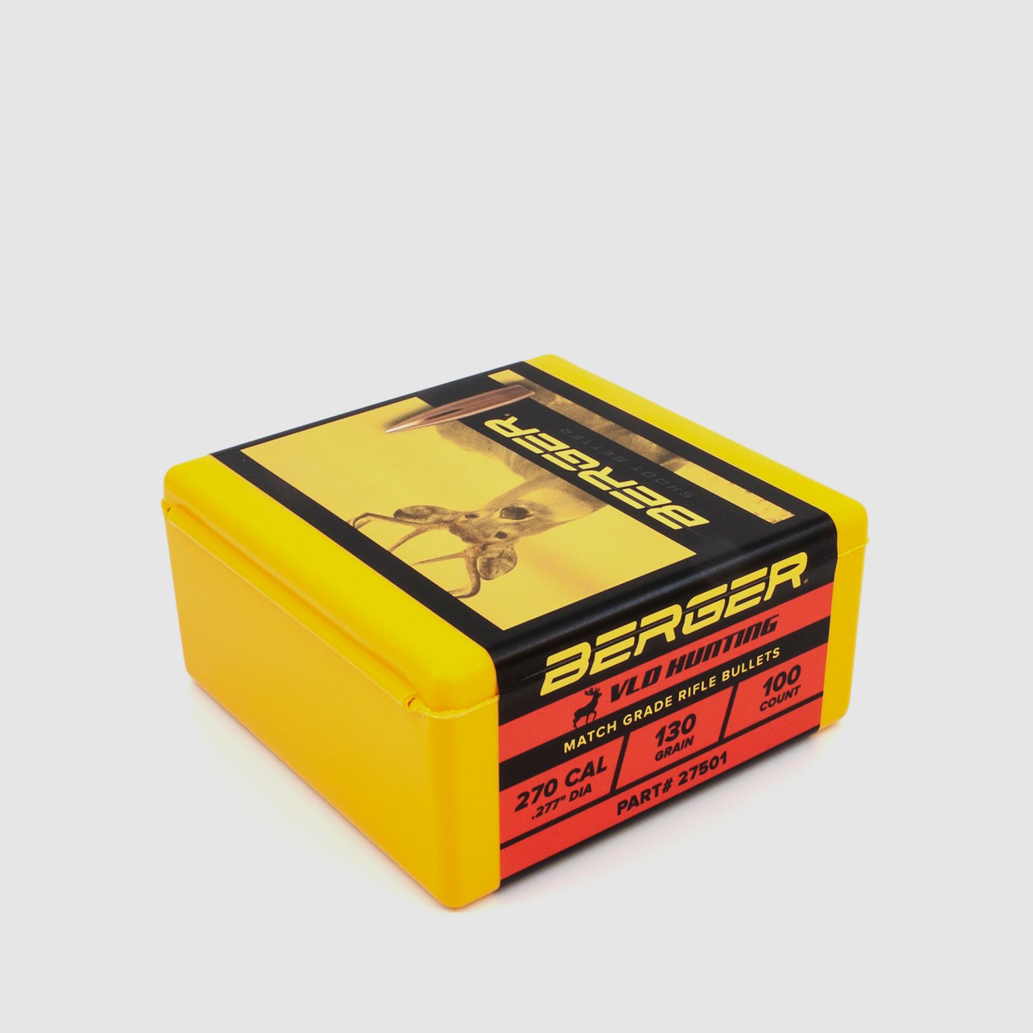 Berger Bullet .270 VLD Hunting 130GR 100 pieces