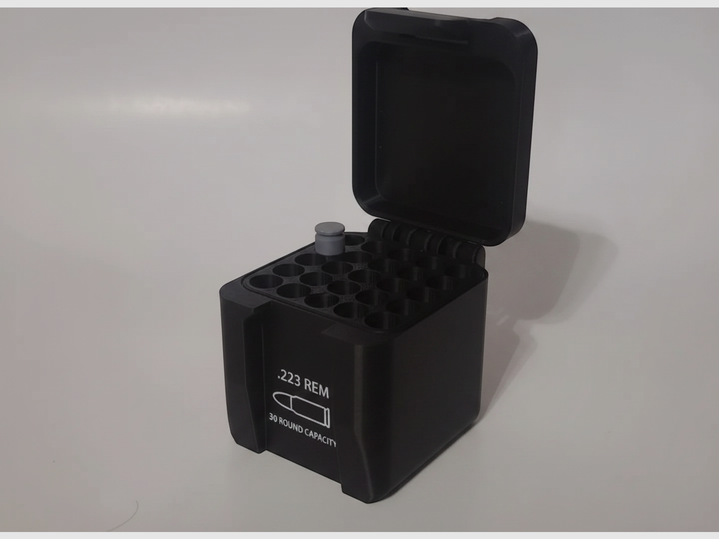 Filamelt Munitionsbox / 308 Winchester / 'Klapp- / Rastdeckel' / Patronenbox, Ammo Box, Bild 7 von 10