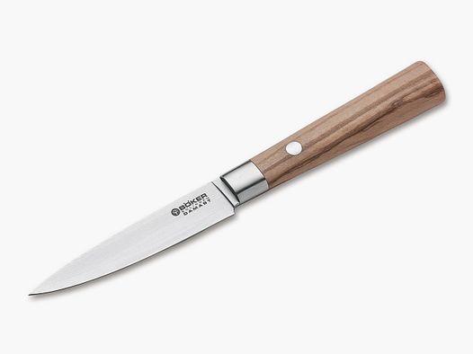 BÖKER DAMAST Messer OLIVE SCHÛLMESSER