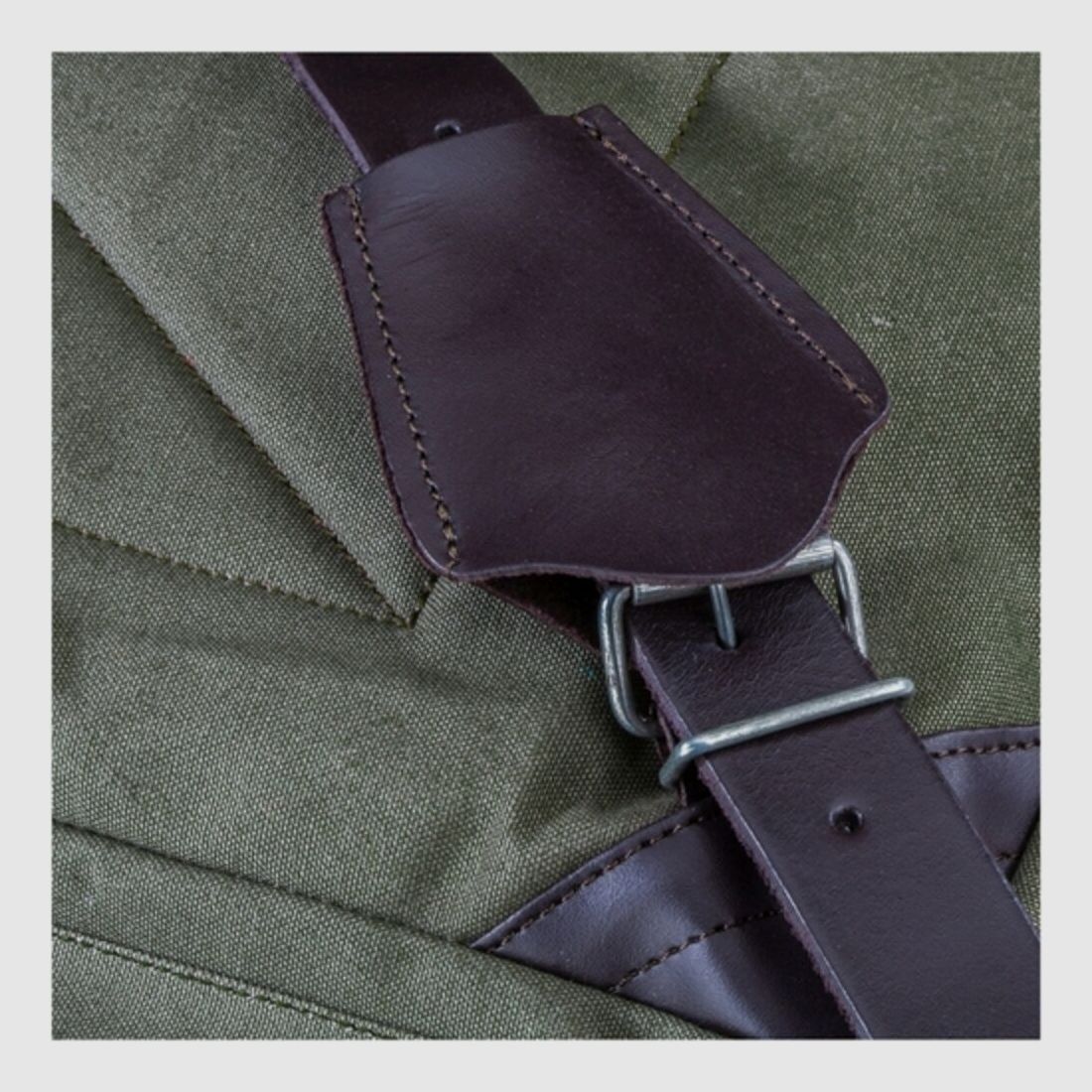 Parforce Rucksack mit Lederapplikationen