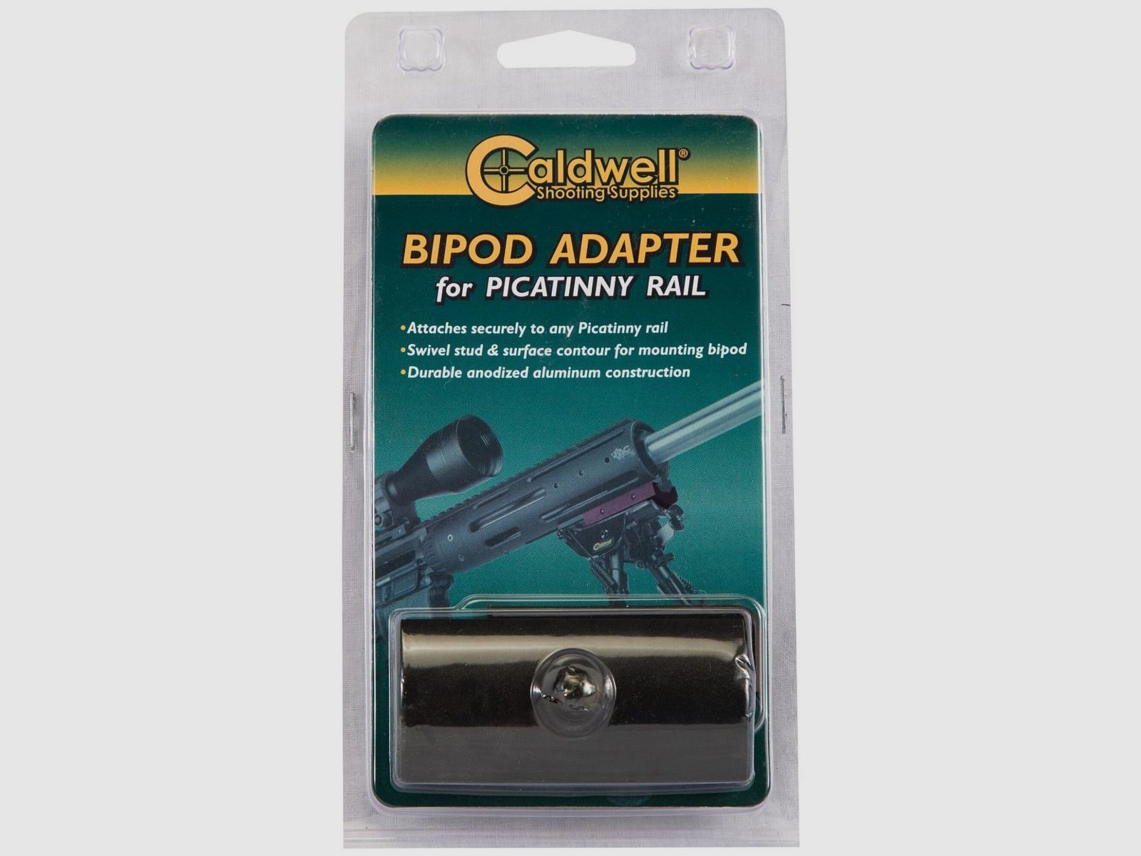Caldwell Harris Zweibein Adapter fr Picatinny Schiene