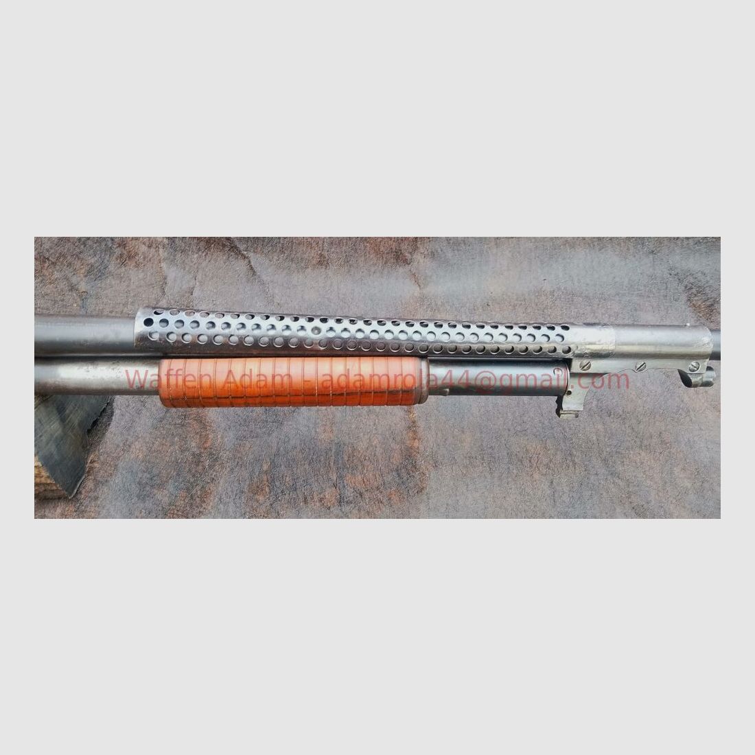 Winchester 1897 U.S.- Trench Gun- WK II Riot Gun, image 10 of 10