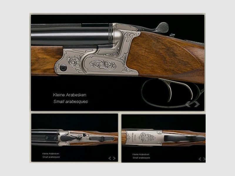 KRIEGHOFF Mehrpreis für Neuwaffe Gravur: 1 Kleine Arabesken Optima-Ultra-Classic-Hubertus