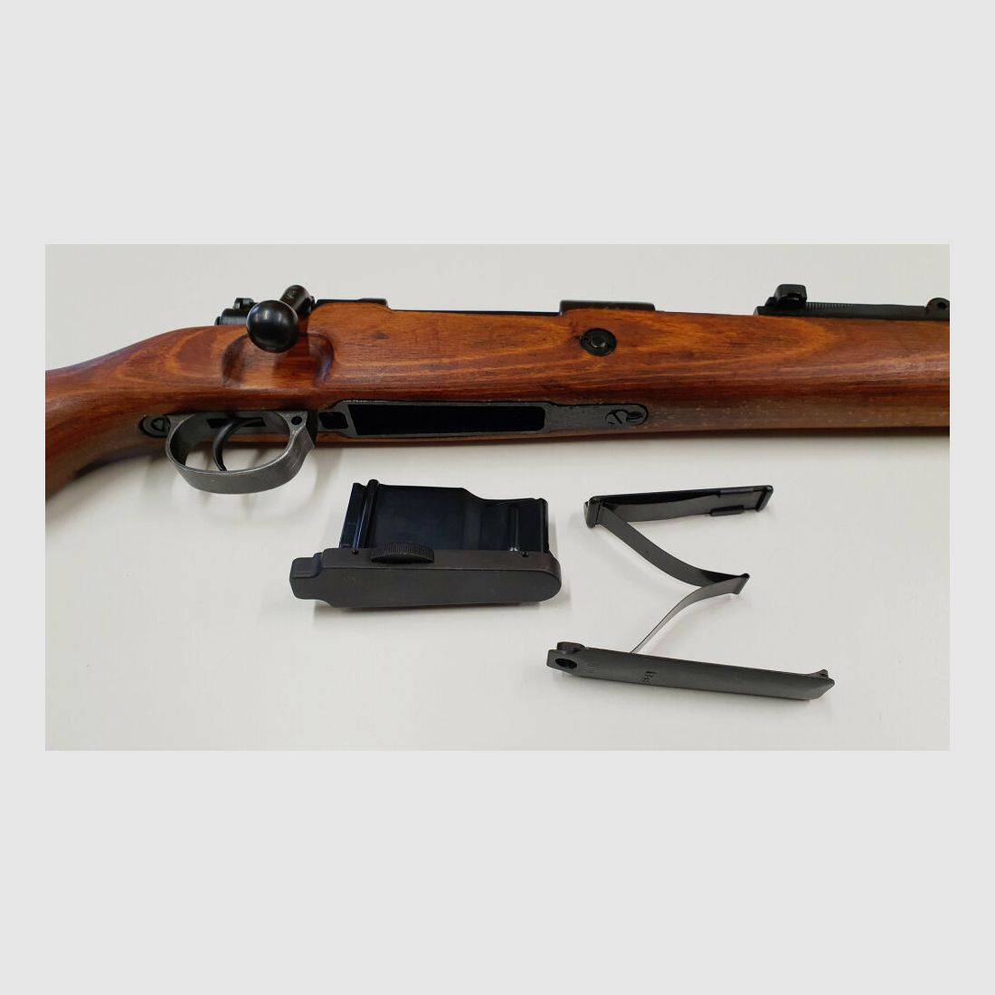 Magacín de inserción Mauser para Mauser K98, kit de conversión MAUSER 98 MAGAZINE 3RD / 3 disparos, hecho en EE. UU.