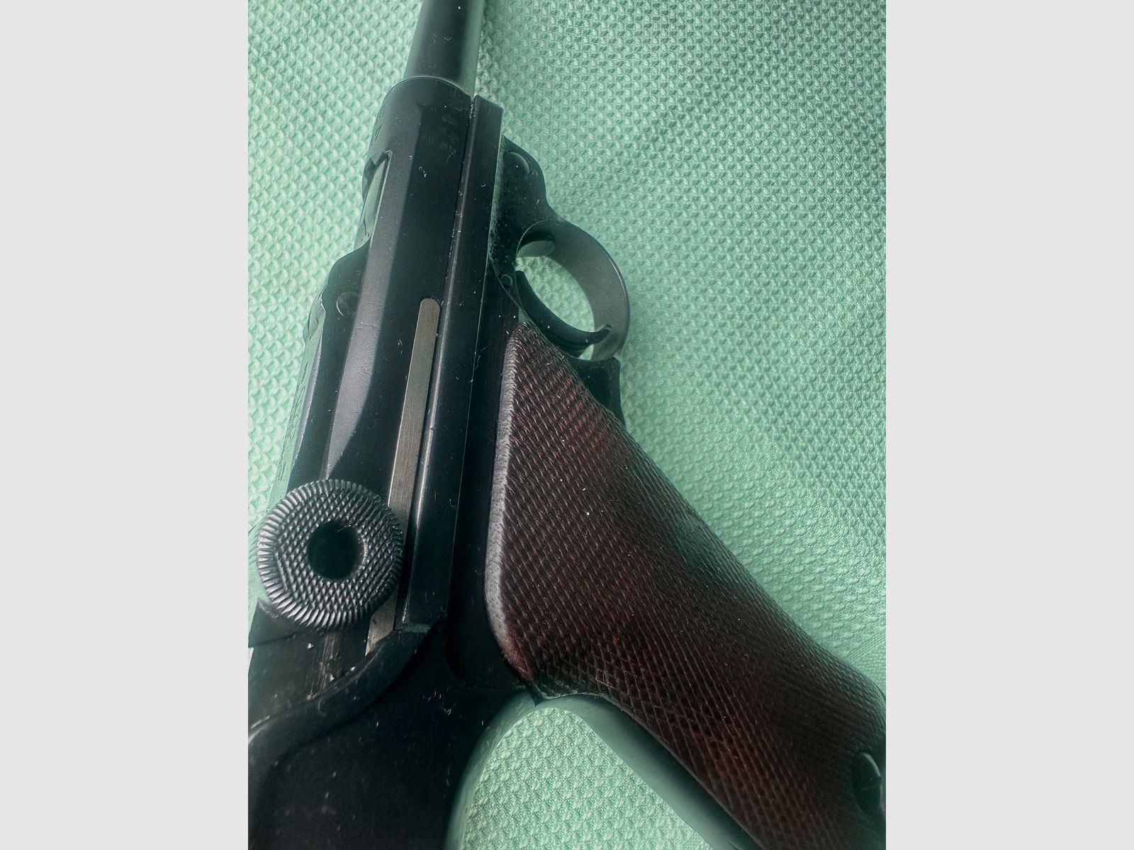 Pistole DWM 08 Erfurt Nummerngleich 2643