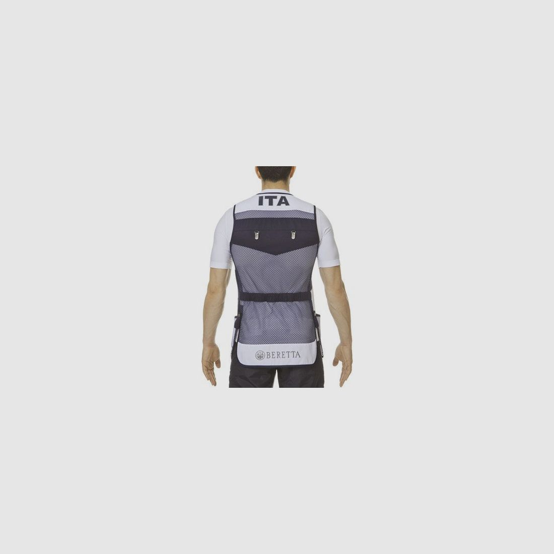 BERETTA GILET MĘSKI UNIFORM PRO SKEET NIEBIESKI&I BIAŁY GT740 02113, zdjęcie 2 z 12