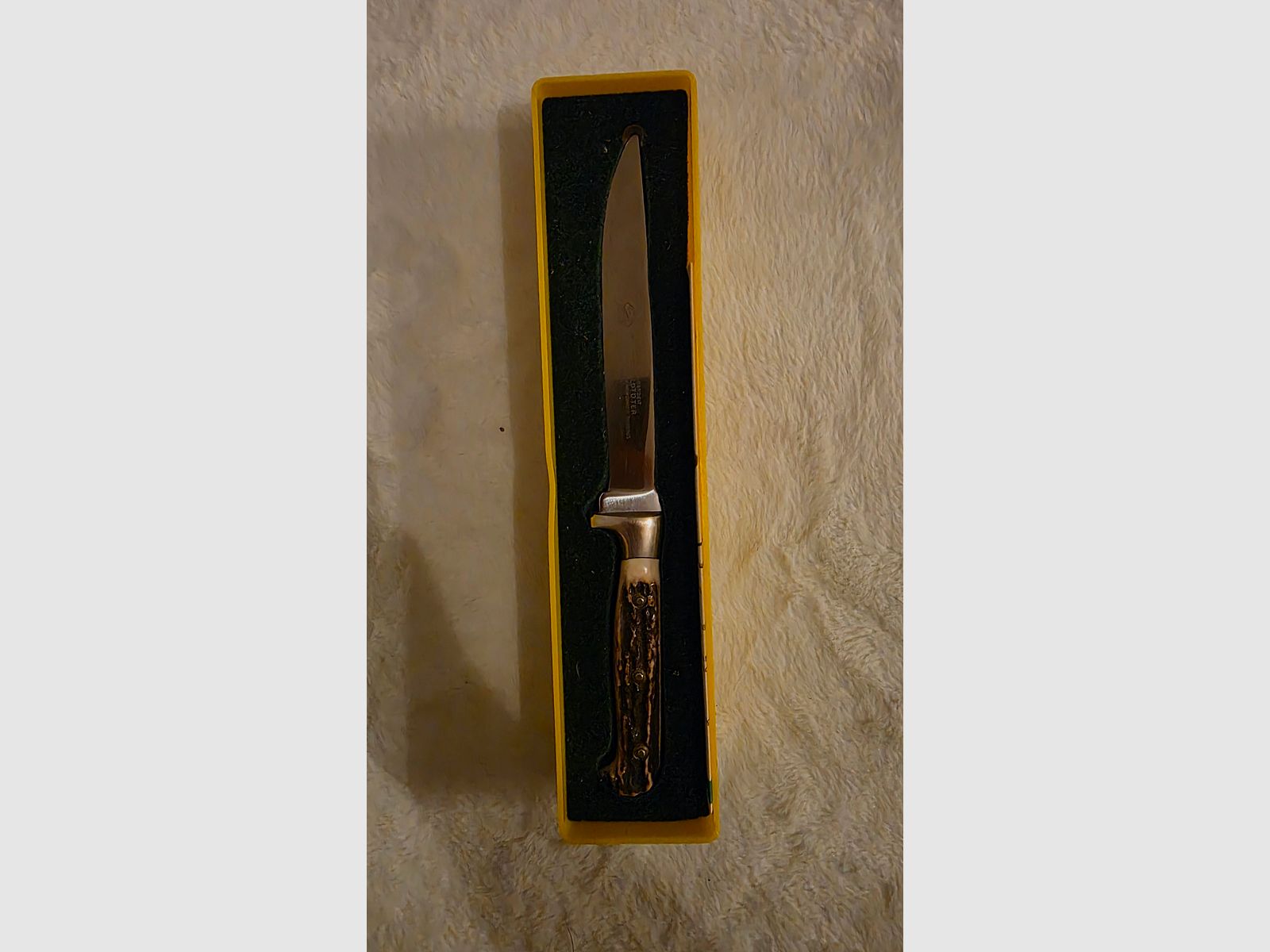 Puma Wildtöter hunting knife 11/3594 – Pius Wildt – Solingen – with leather sheath & box