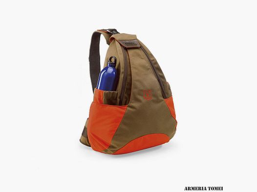 RISERVA – SINGLE-SHOULDER CANVAS BACKPACK IDROX LT 35 WITH CAMEL BAG