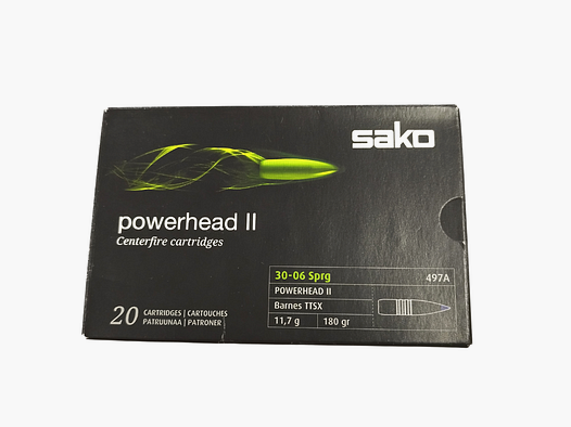 Sako .30-06Sprg. Powerhead II 11,7g 20pcs