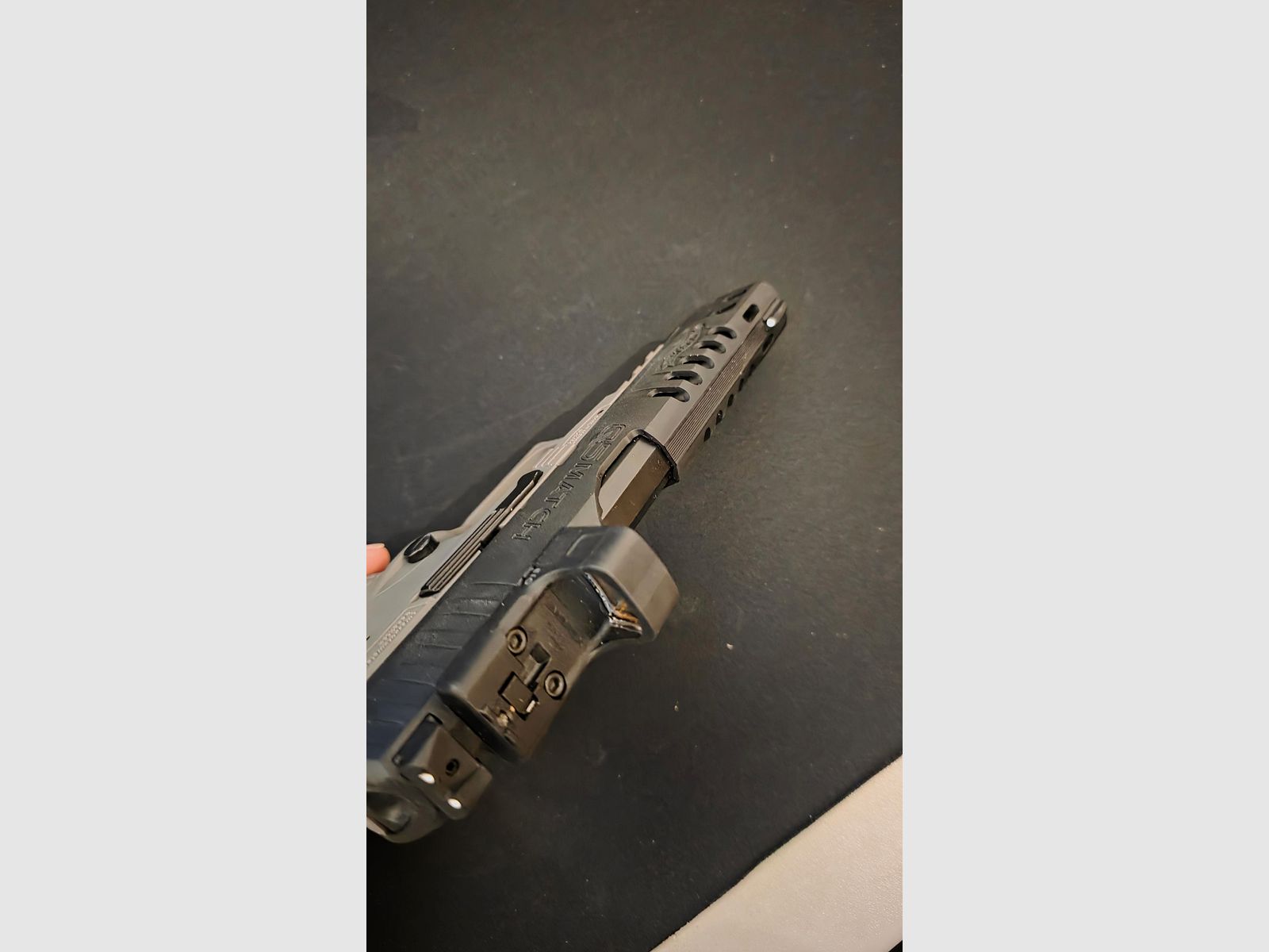 Walther Q5 Match 5" Combo Set  - 4,5 mm Diabolo Blowback Co2-Pistole