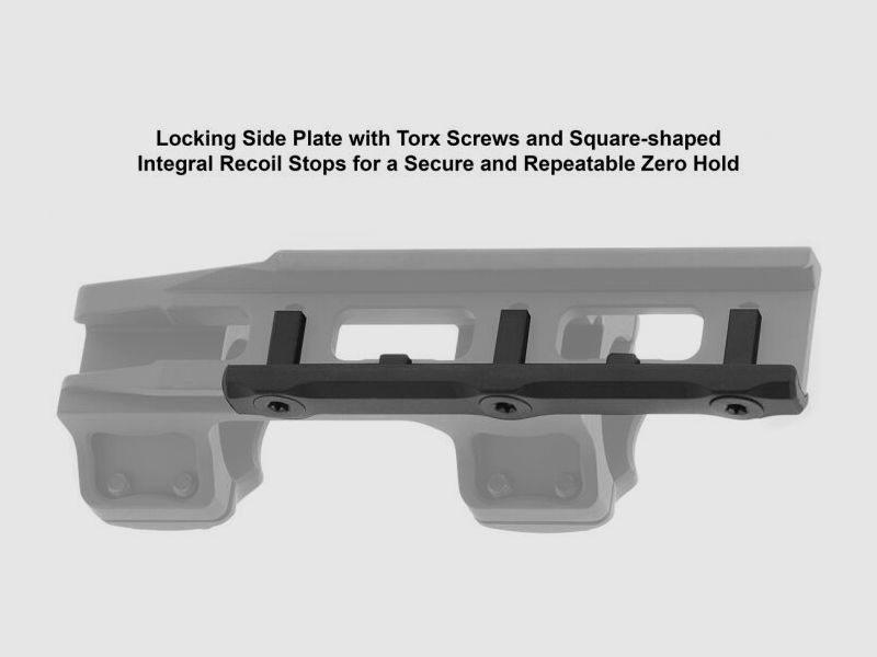 UTG ACCU-SYNC Blockmontage 25,4 mm Medium 34 mm Offset Pro - schwarz
