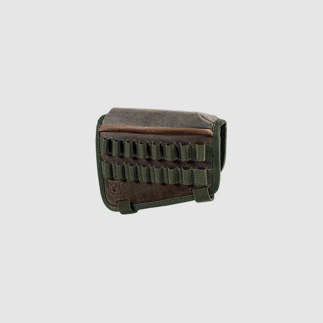 Optische Ausrichtung für Schaft Büchse aus grünem Cordura Riserva Mod. R1705, Bild 2 von 2
