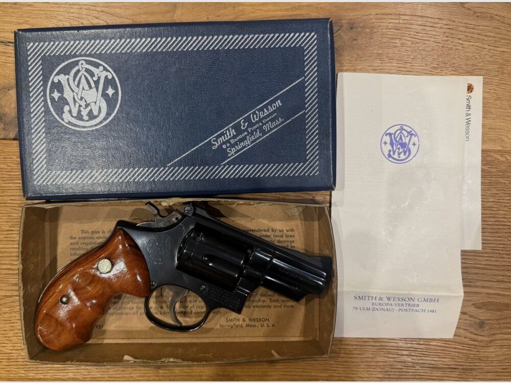 Smith & Wesson Model 19-3 – .357 Magnum – 2,5 pouces – avec boîte d'origine et documents, image 5 sur 5