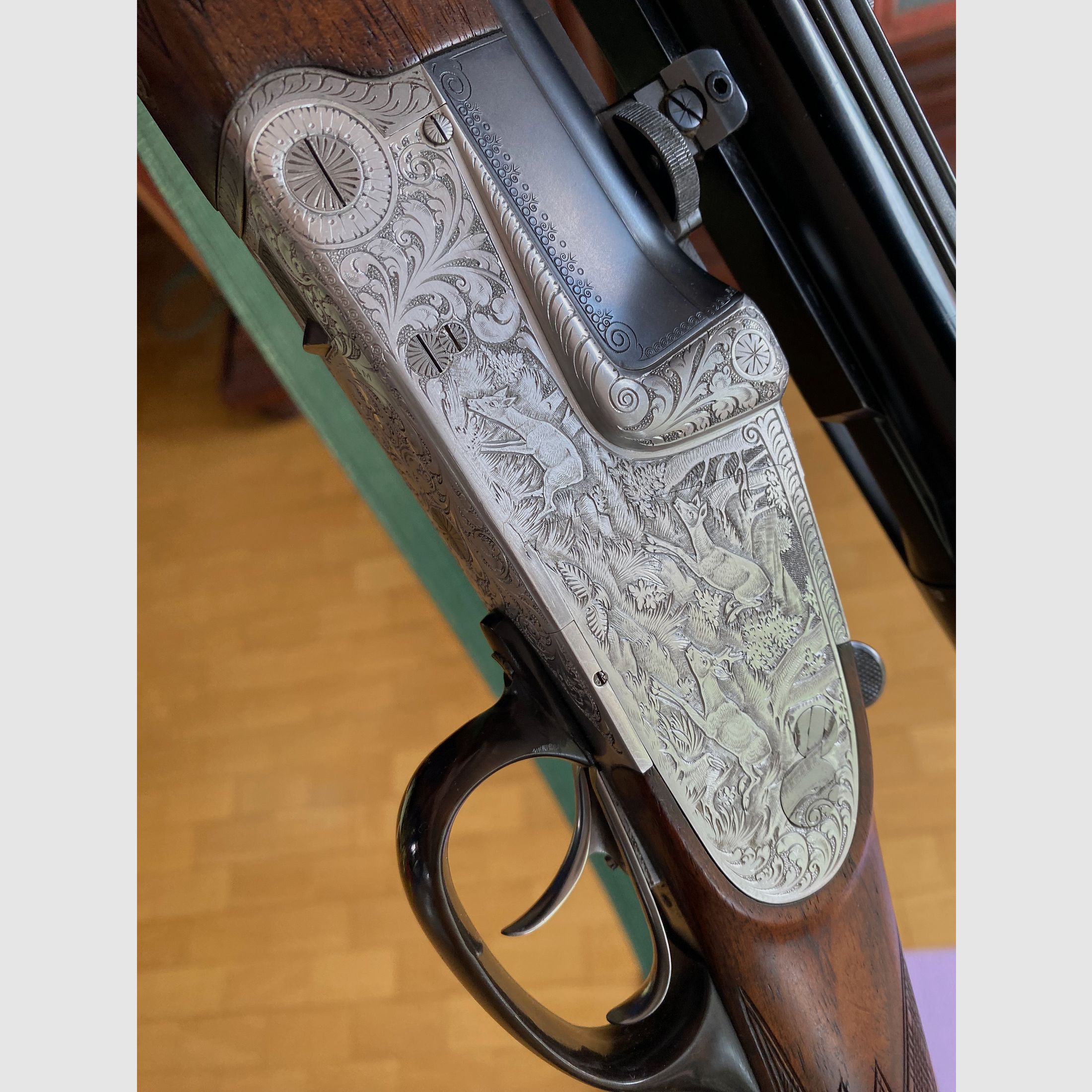 Bockbüchsflinte Krieghoff Ulm Primus mit Wechsellauf Kaliber 16/70