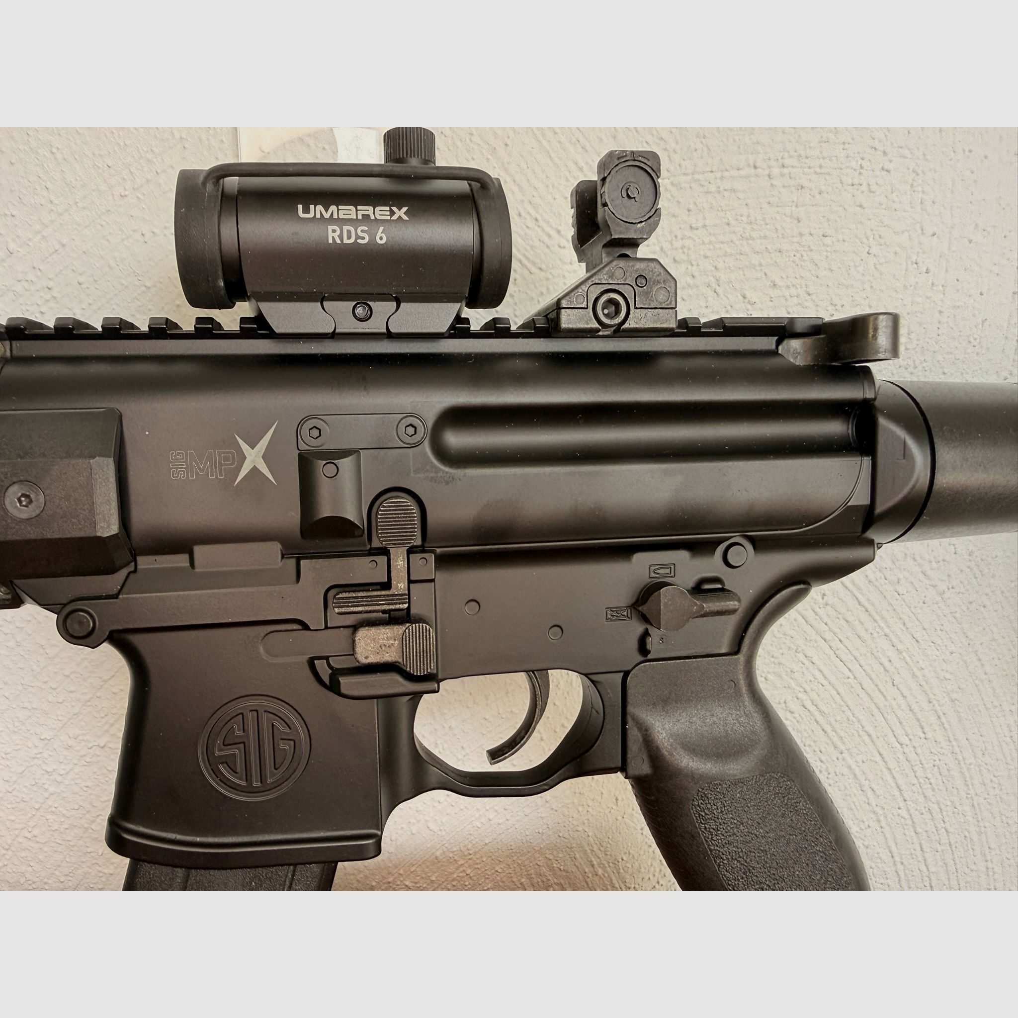 SIG SAUER MPX Carabine Co2 Noir 4,5 mm Diabolo