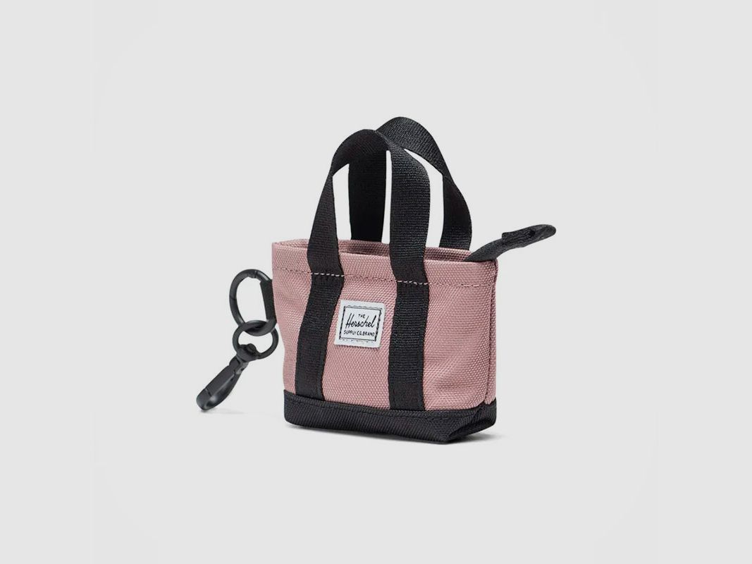 PORTE-CLÉS – HERSCHEL – HERITAGE™ TOTE BAG CHARM | Ash Rose, image 2 sur 4