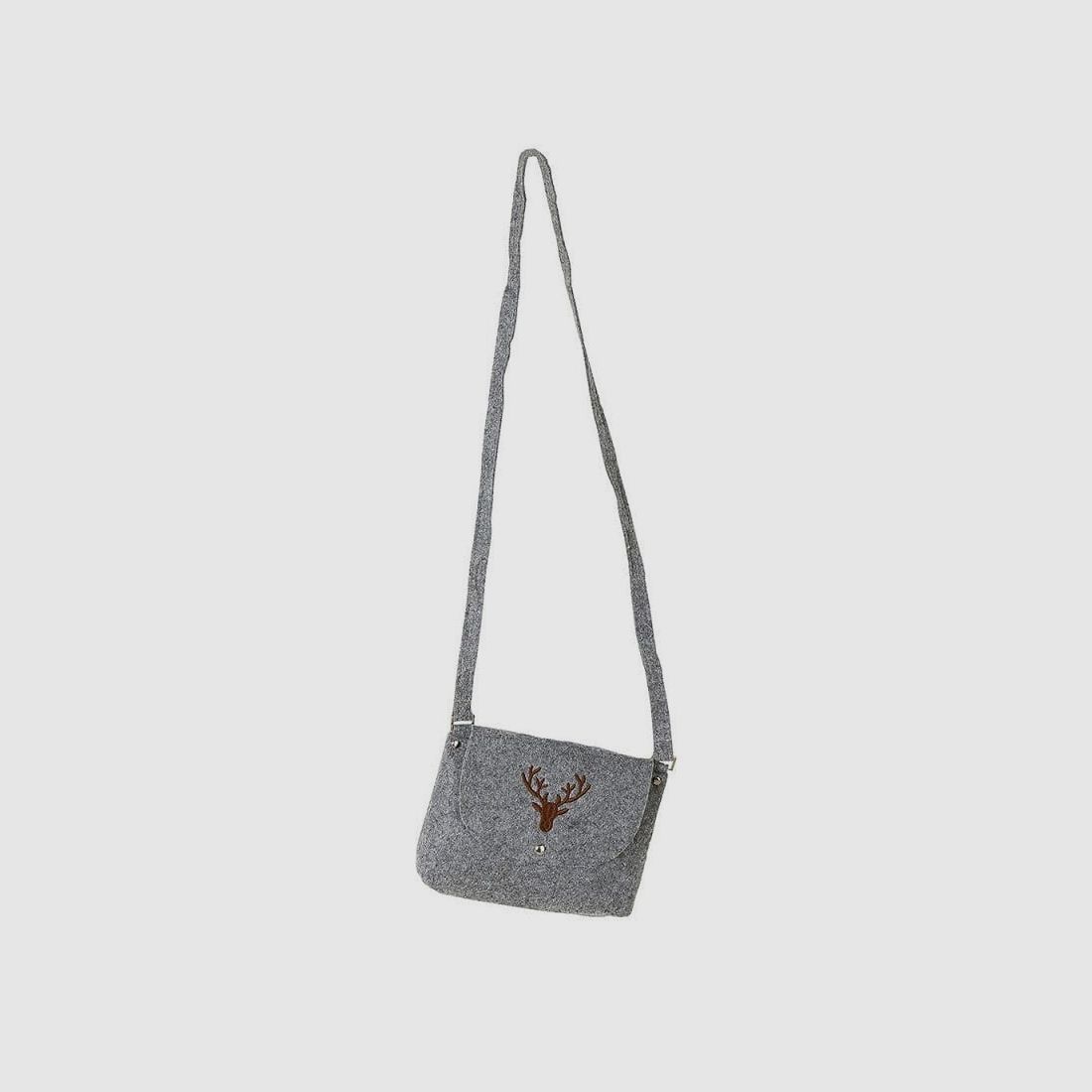 Gilde felt shoulder bag deer