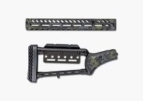 Punto de precisión Ranger Marlin 1895 1894 336AAS tapa final, conjunto de culata con empuñadura de pistola (camuflaje Multicam)