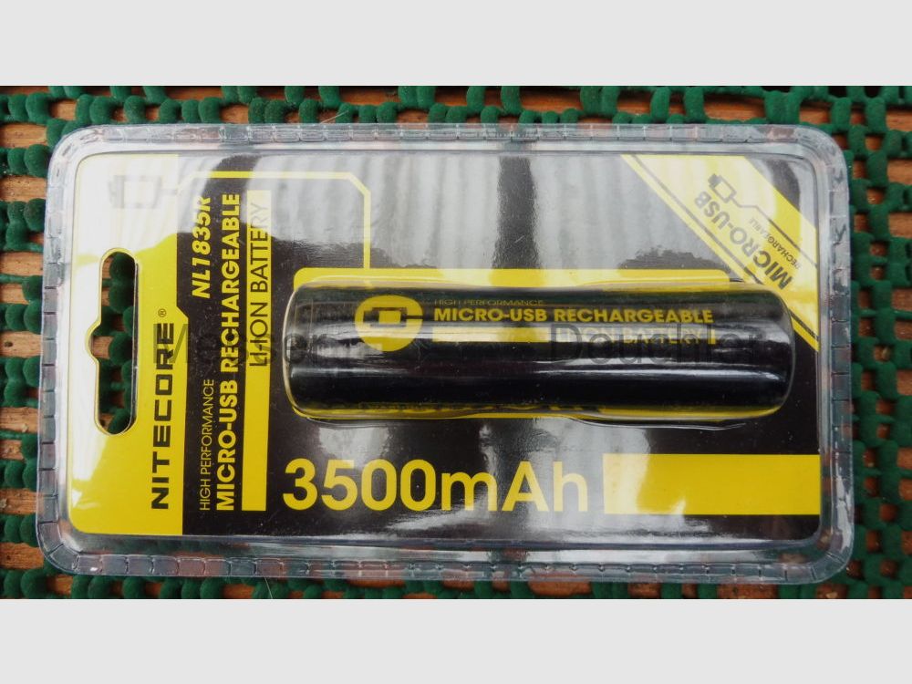 Nitecore Nitecore Li-Ion Akku Typ 18650 - 3500mAh - NL1835R