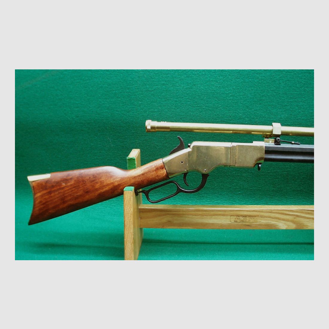 Denix Dekogewehr 1860 Henry, mit Zielfernrohr