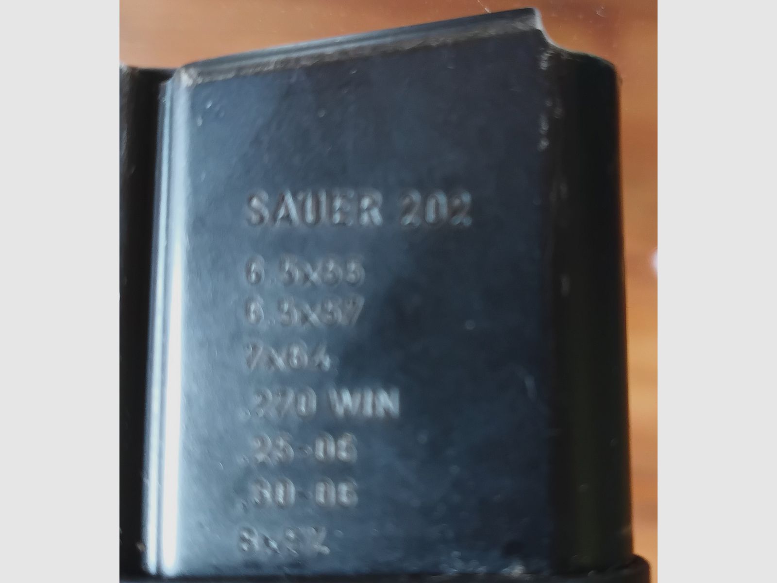 Sauer 202 Magazine Wild Boar 8-Shot
