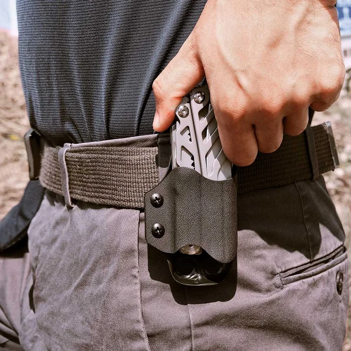 Tactical Kydex holster for NexTool FLAGSHIP Pro 16-in-1 multitool, image 19 of 20