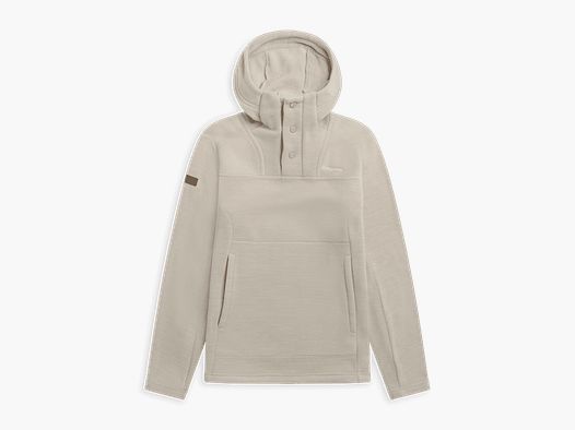 Bergans Hareid Fleece Hoodie Women Coastal Sand L