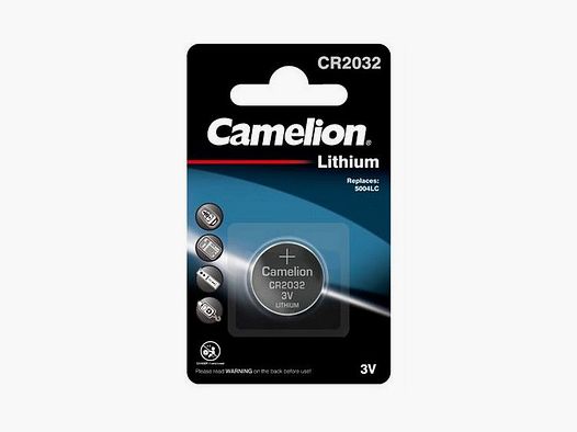 Camelion Lithium CR2032 Battery 3 Volt