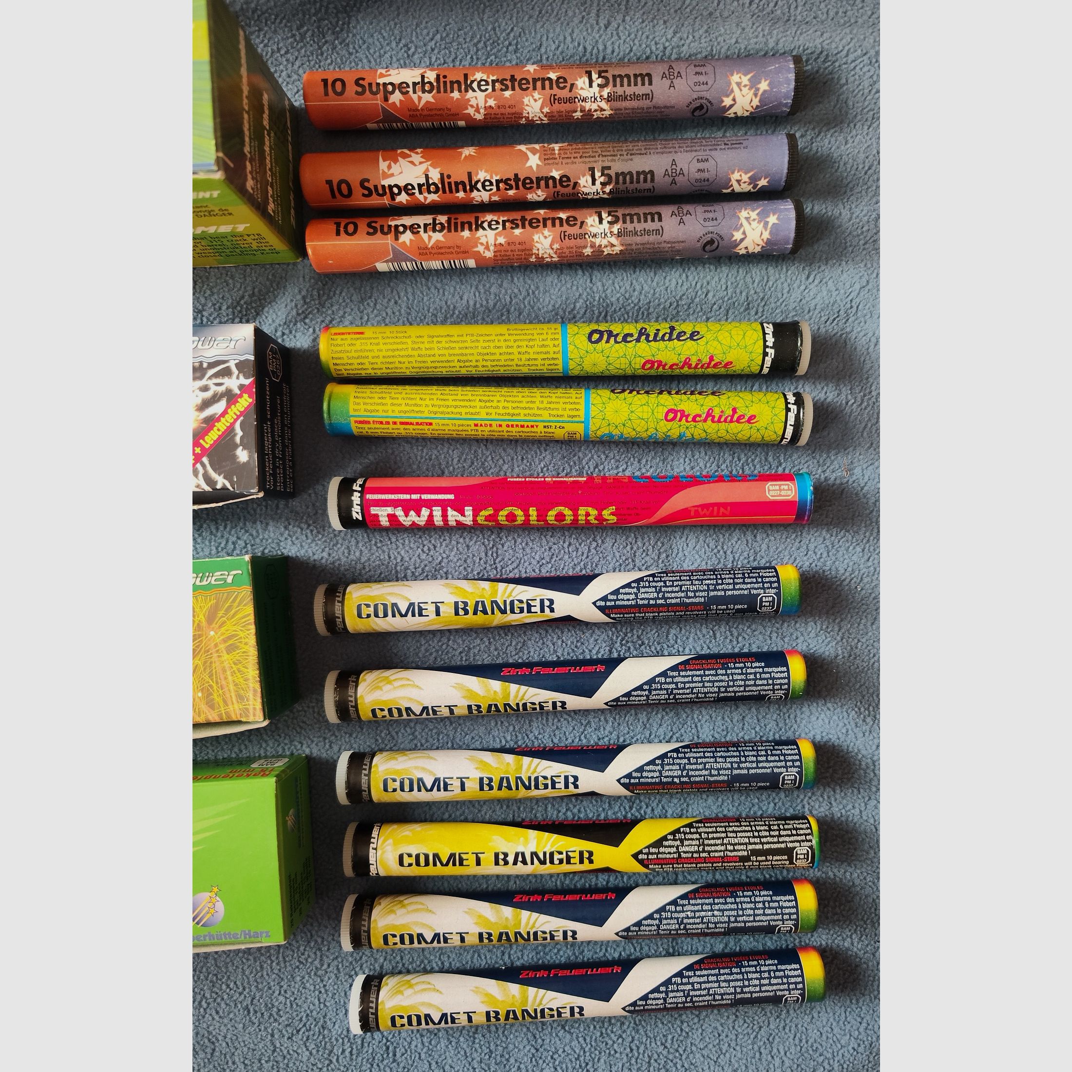 Raketenpijlen Pyro Power ABA Umarex Metalen Koffer
